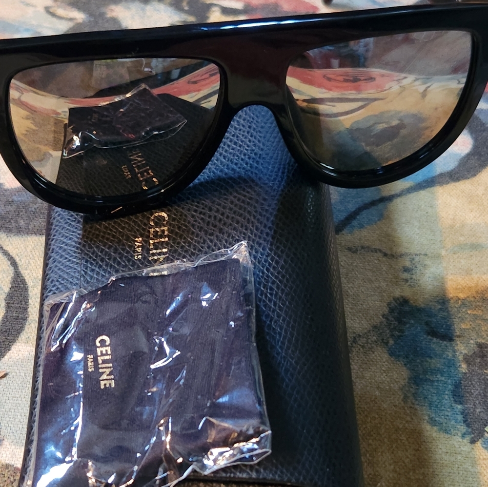 Celine Flatop mirrored sunglasses